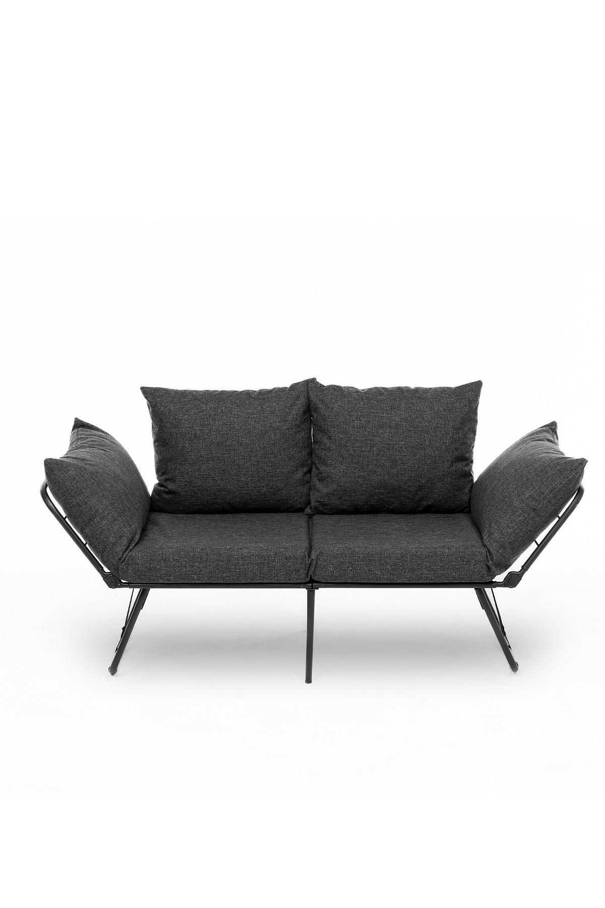 Viper Sofa 2-seater Dark Grey 7