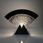 Vintage Art Deco Tischlampe 1980er Jahre 1
