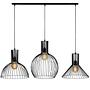 3-Flame Fellini pendant lamp MR-768 Iron Black 0