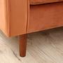 Rome 2-Sitzer Sofa Orange 2