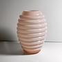 Vintage Vase Muranoglas Rosa 70er Jahre 0