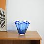 Tulip Vase Cobalt Blue 1970s 6