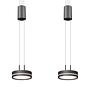 LED-Pendelleuchte Franklin Grau 0