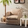 Saga Schlafsofa 1-Sitzer Beige 0