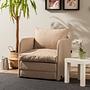 Saga Sofa Bed 1-Seater Beige 0