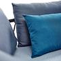 Caro Garten Lounge-Set Anthrazit Blau 6
