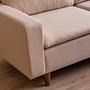 Lungo Sofa 2-Sitzer Creme 4