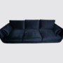 Sigrid Sofa 3-Sitzer Velour Lux Navy 7