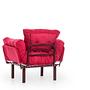 Nitta Armchair Maroon 9
