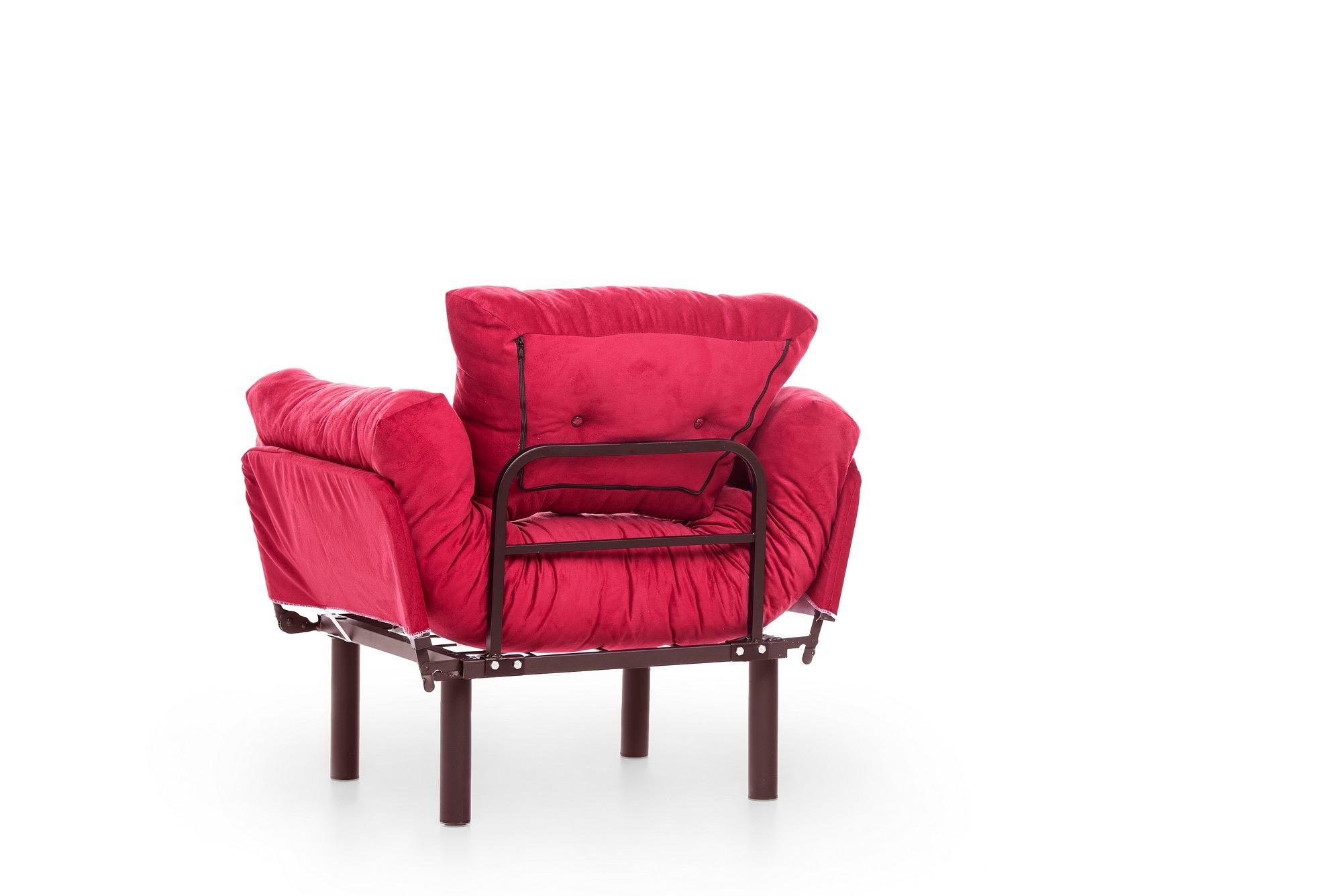 Nitta Armchair Maroon 9