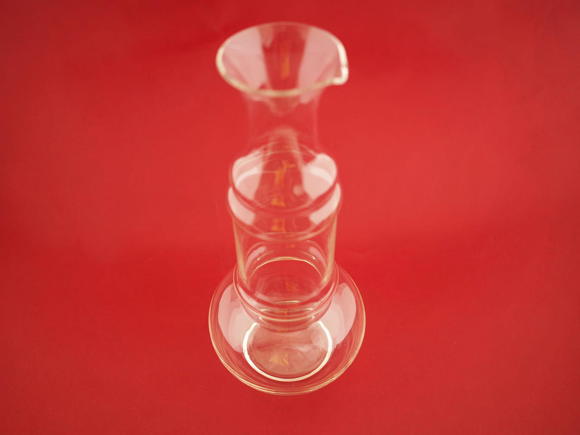 Karaffe Glas 1970er Jahre 4