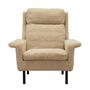 Armchair Textile Beige 1960s 0