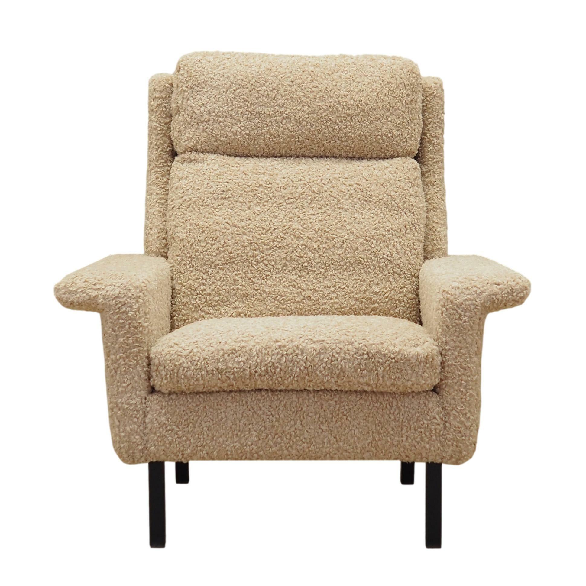 Armchair Textile Beige 1960s 0