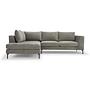 Noa Sofa Récamiere Links Planet Grey Green 0