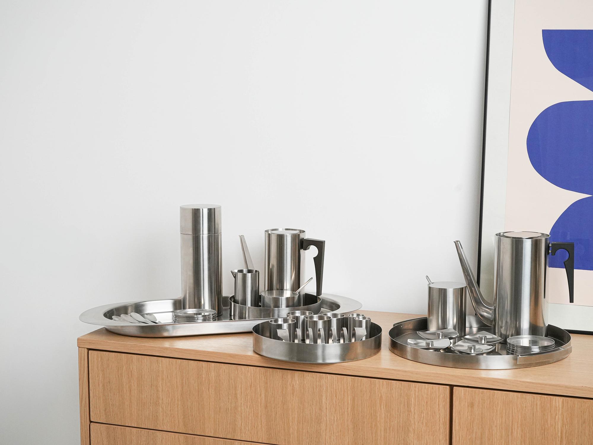 Serving set 1960s Arne Jacobsen 14