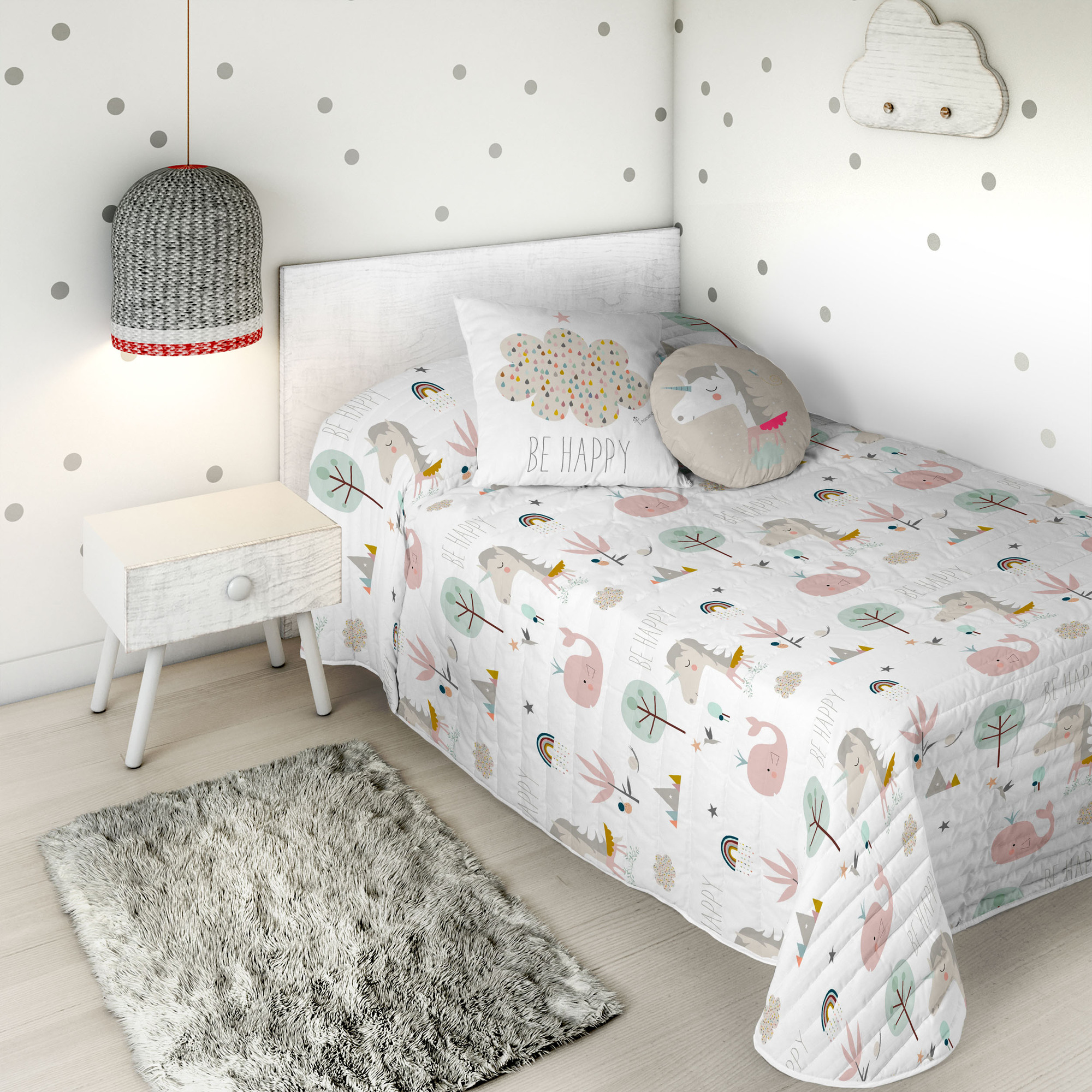 Boutique Steppdecke  Bettbreite 90cm 100% Baumwolle 1