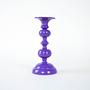 Metal Candle Holder 1970s Purple 2