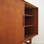 Vintage sideboard teak brown 1960s 14