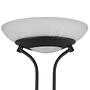 LED floor lamp Orson Glass Aluminum Black 3