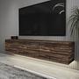 Neon TV Stand Chestnut 4