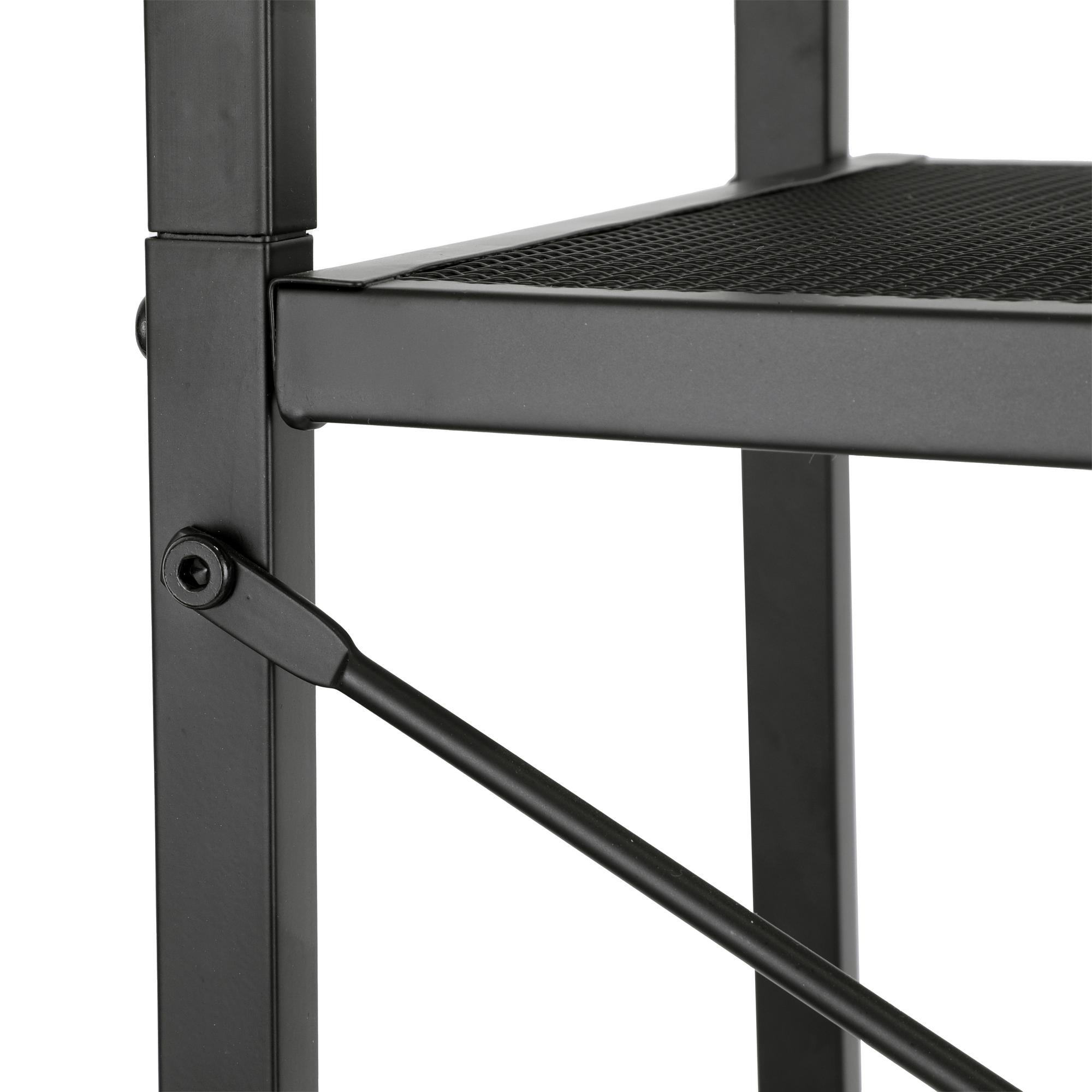 Bufkin Shelf Metal Black 59 cm 4