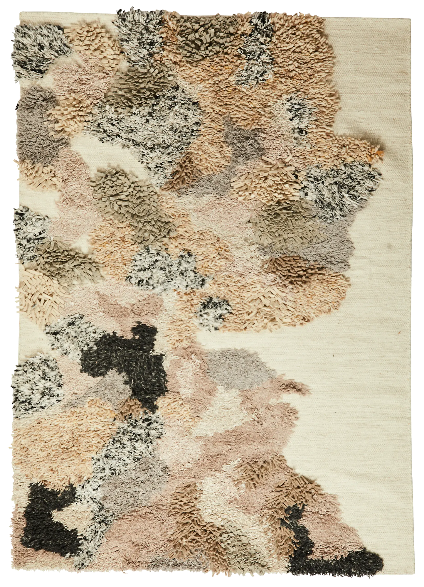 Vived Teppich Creme Erdtöne 0