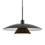 1-Flame Pendant Lamp Millinge Iron Black 1