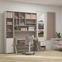 Regal-Element Holz Taupe 2