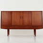 Highboard Teak Brown 1970s 1