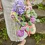 Artificial flower bouquet Edge Violet 30 x 80 x 30 cm 3