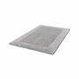 Badteppich Stoff Grau 60 x 90 cm 3