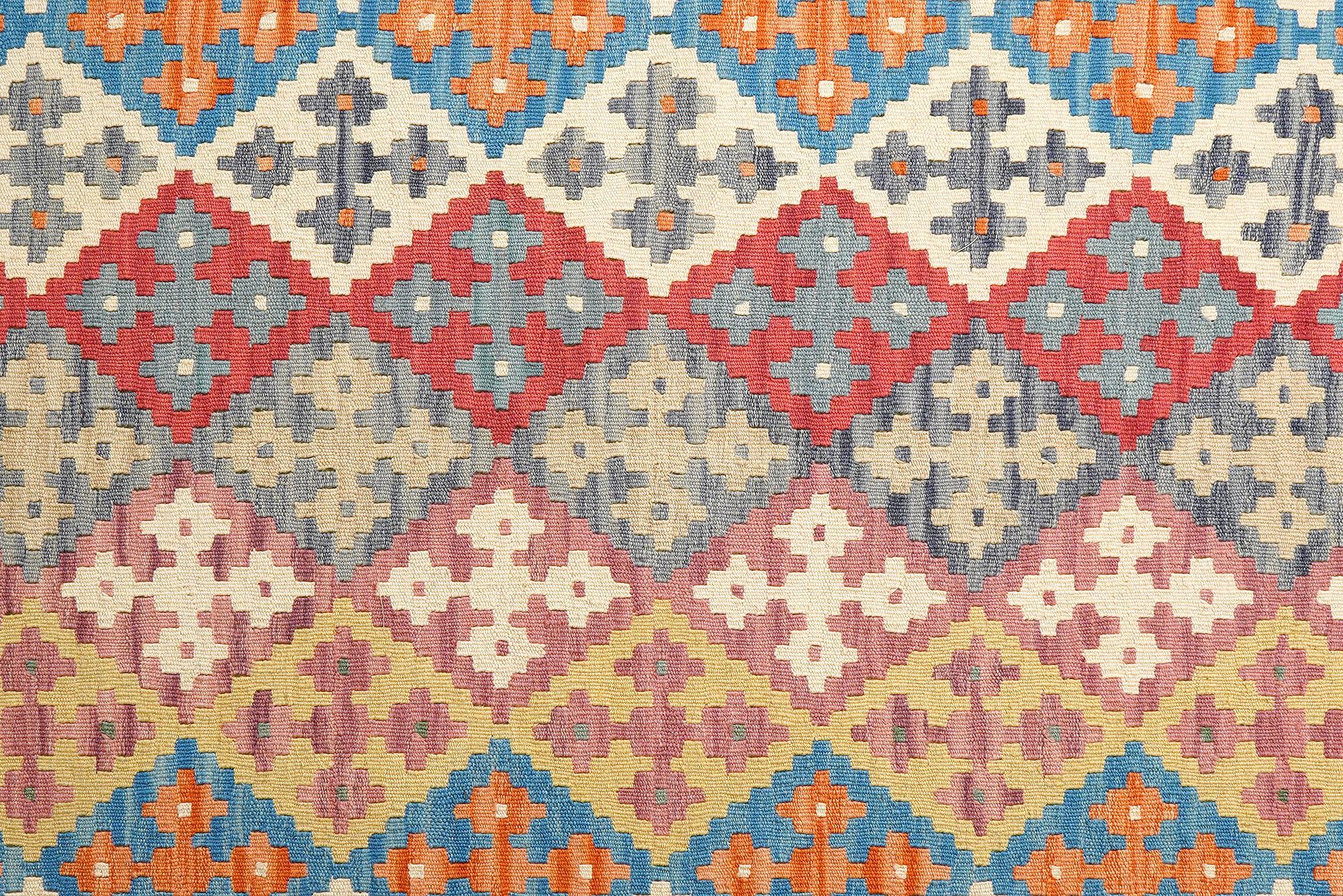 Tappeto Kilim Gashgai Lana Multicolore 3