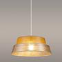 Pendant lamp Nevoa IV Mixed fabric Steel 0