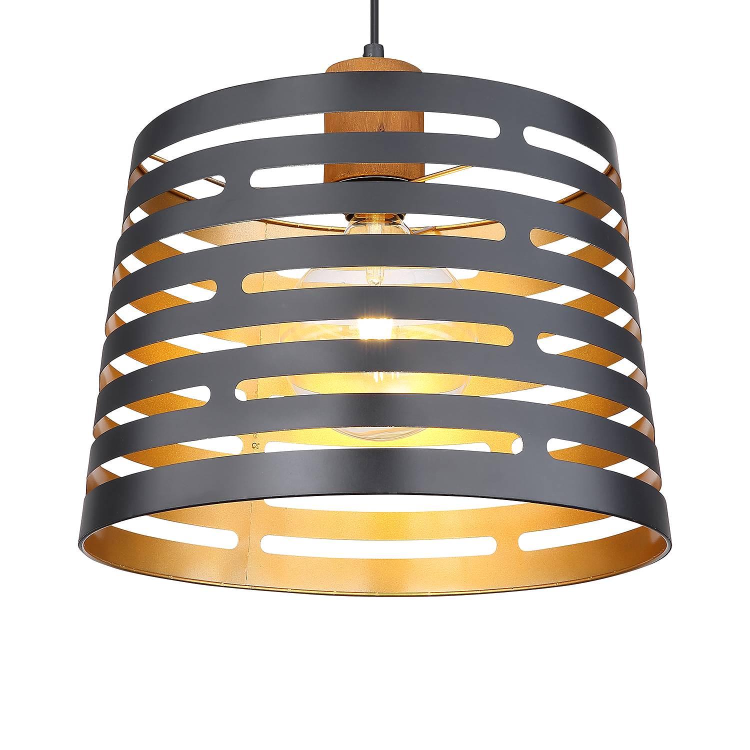 Pendant lamp Ablona III iron 1
