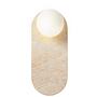 Tor Wall Lamp Travertine White 0