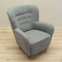 Armchair Textile Wood Grey 8