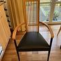 6x Dining chair wood 4