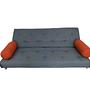 Baldar Schlafsofa Holz Blau 0