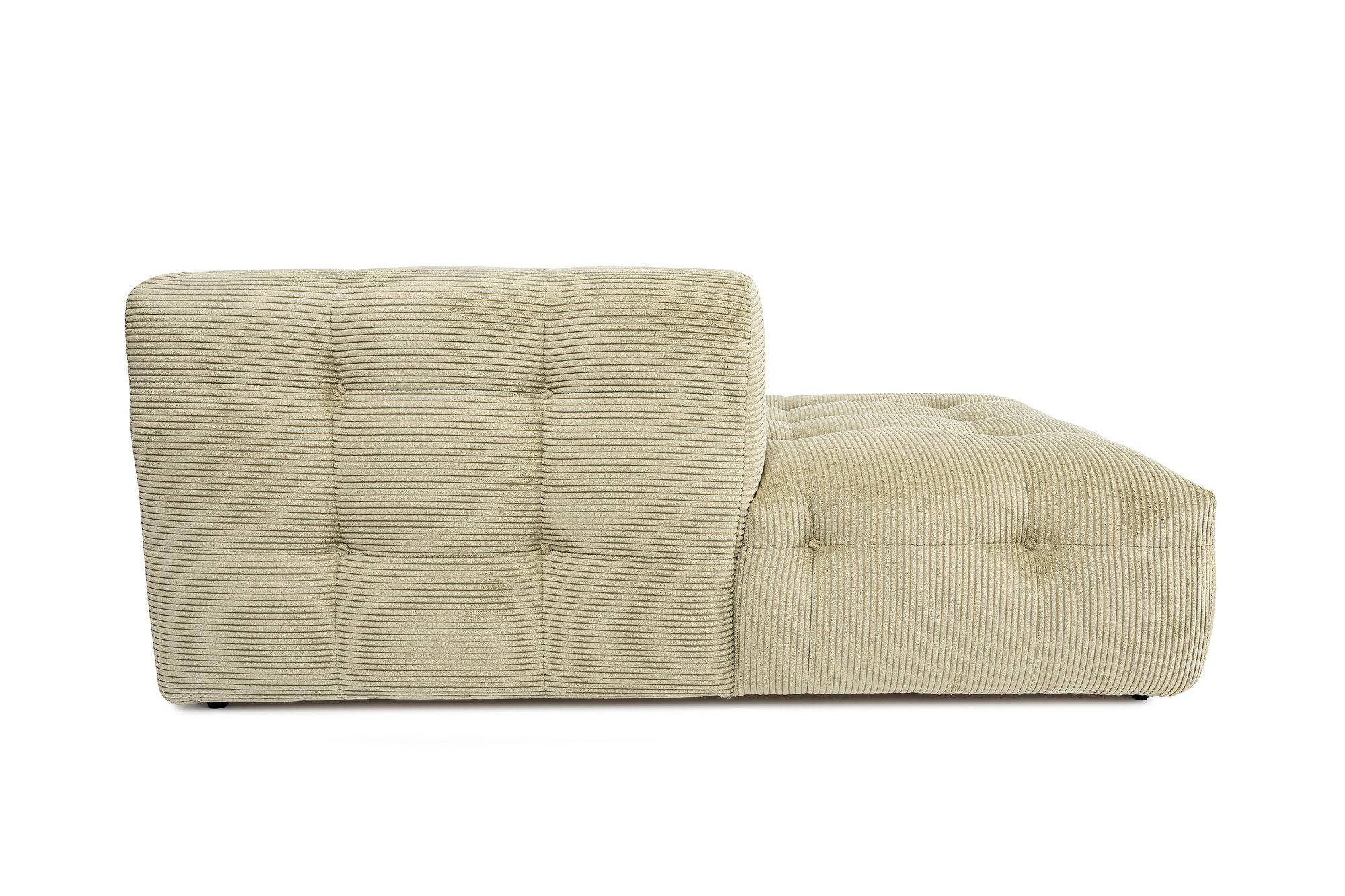 Cady Sofa Chaise Lounge Left Light Green 7