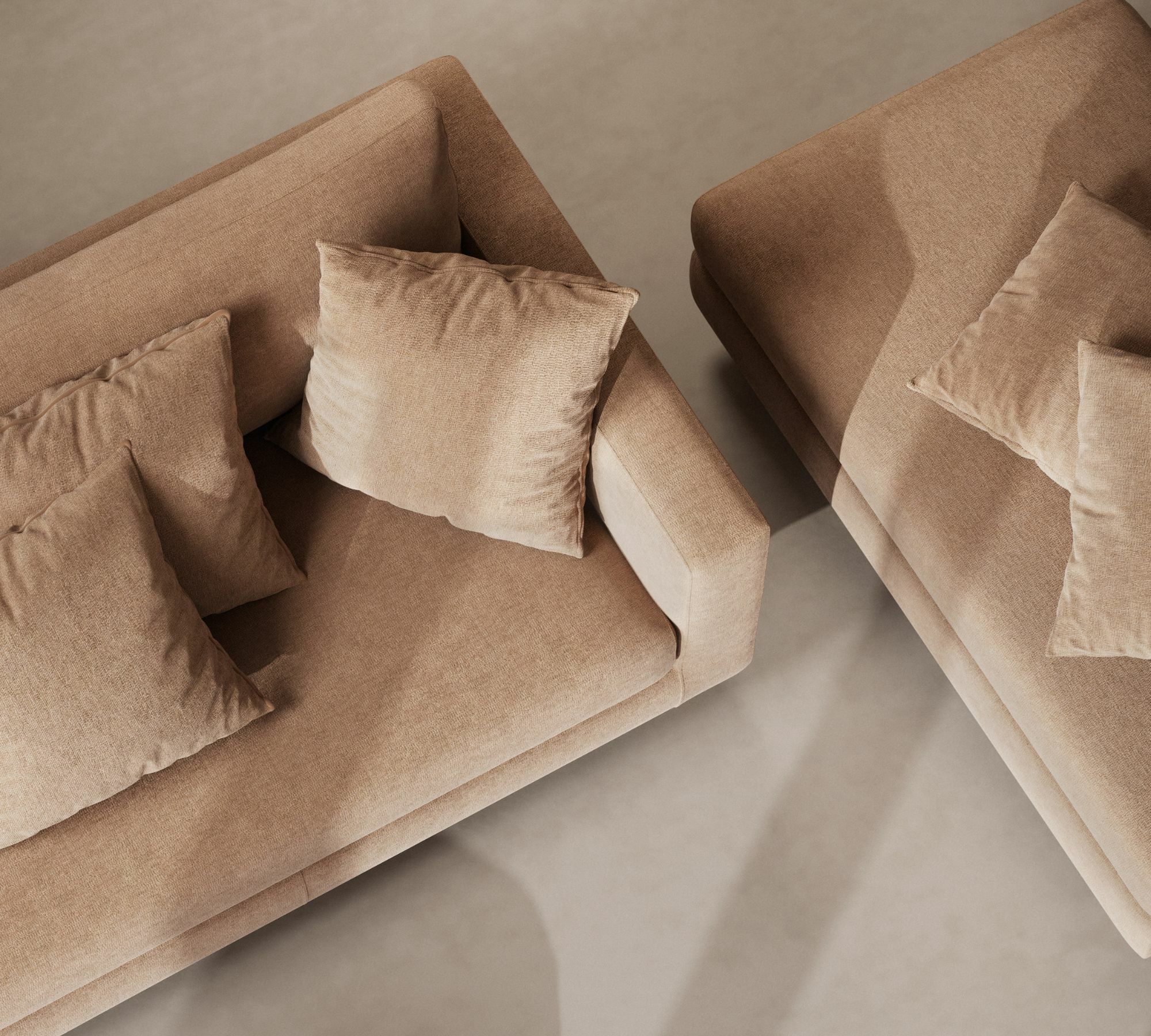 Douglas Sofa 3-Sitzer Aulla Caramel 3