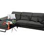 Frido Links Ecksofa Anthracite 8