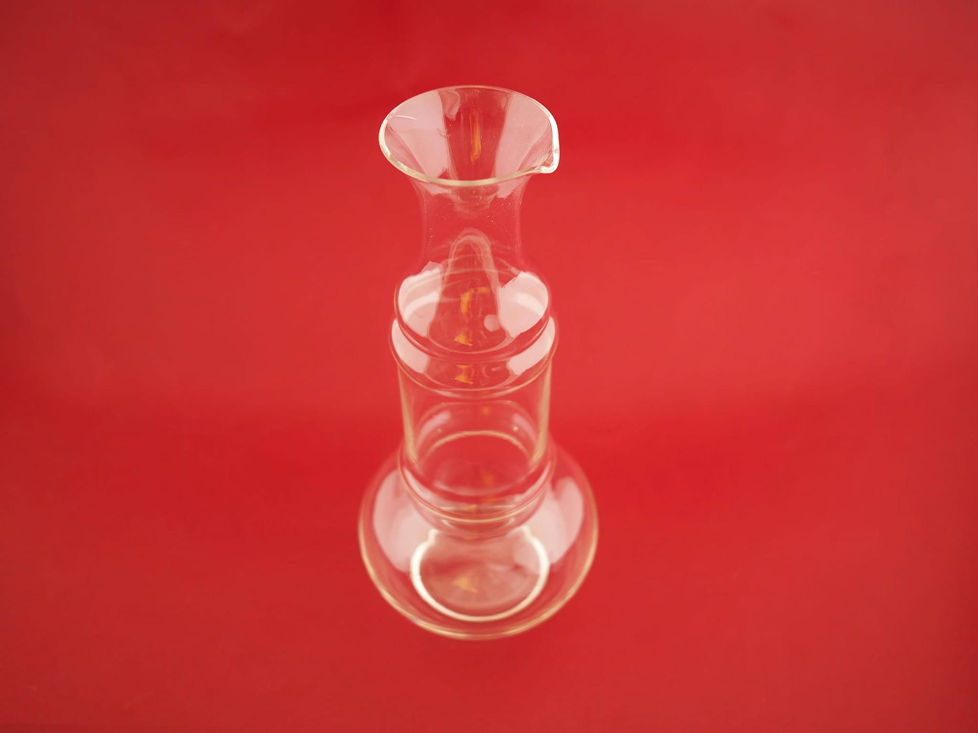 Karaffe Glas 1970er Jahre 2