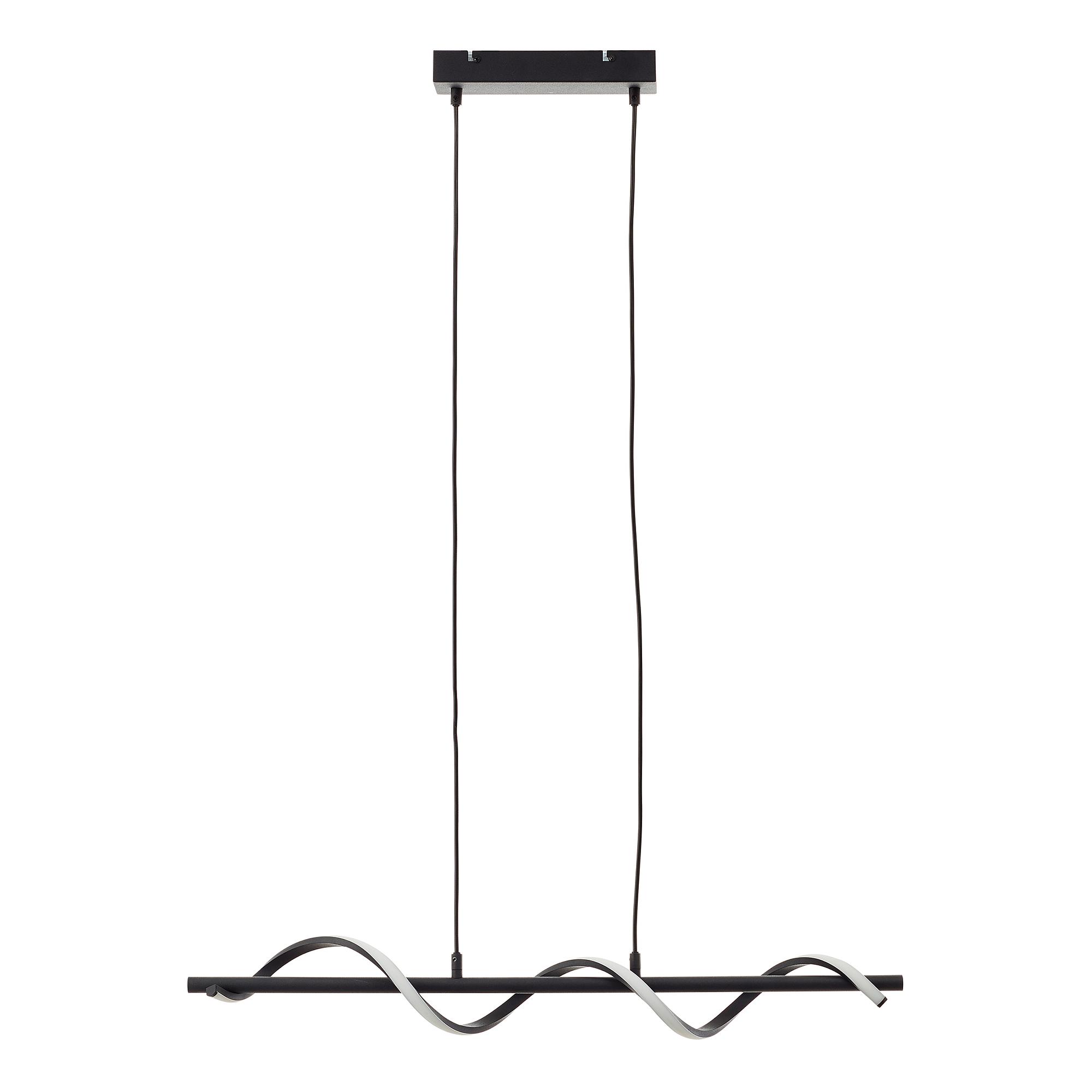 1-Flammig Eunice LED-Pendelleuchte Silikon Stahl 4