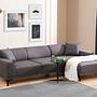 Petra R Corner Sofa Anthracite 0
