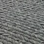 Cable Carpet Wool Felt Anthracite 2