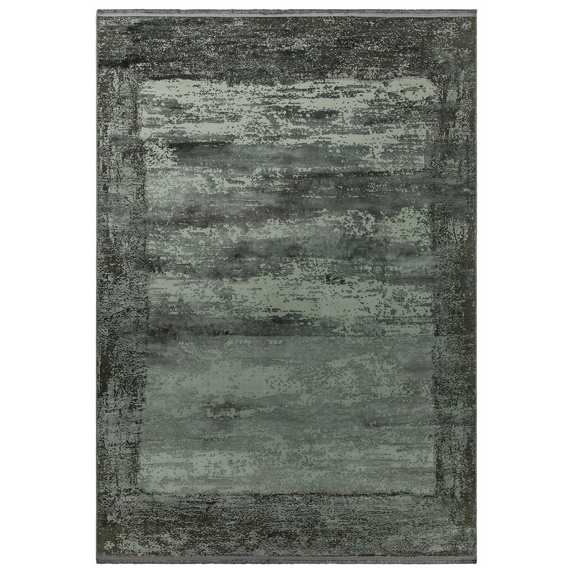 ATHERA AT03 Border-Teppich Antrazitgrau 120x170cm 0