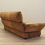 Sofa Velours Braun 1970er Jahre 5