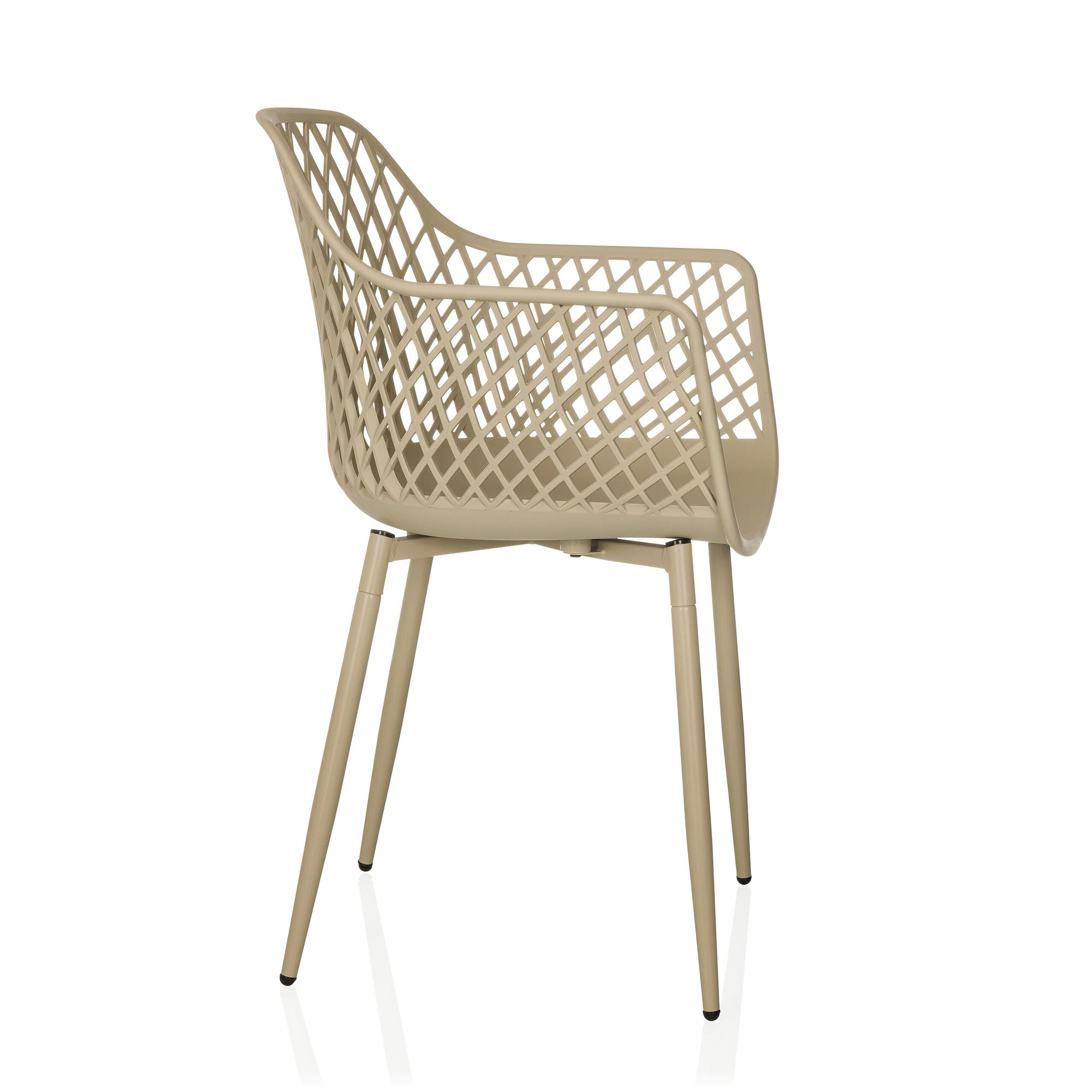 Begio L Armlehnstuhl Beige 6
