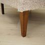 Sessel Textil Holz Creme 1960er Jahre 14