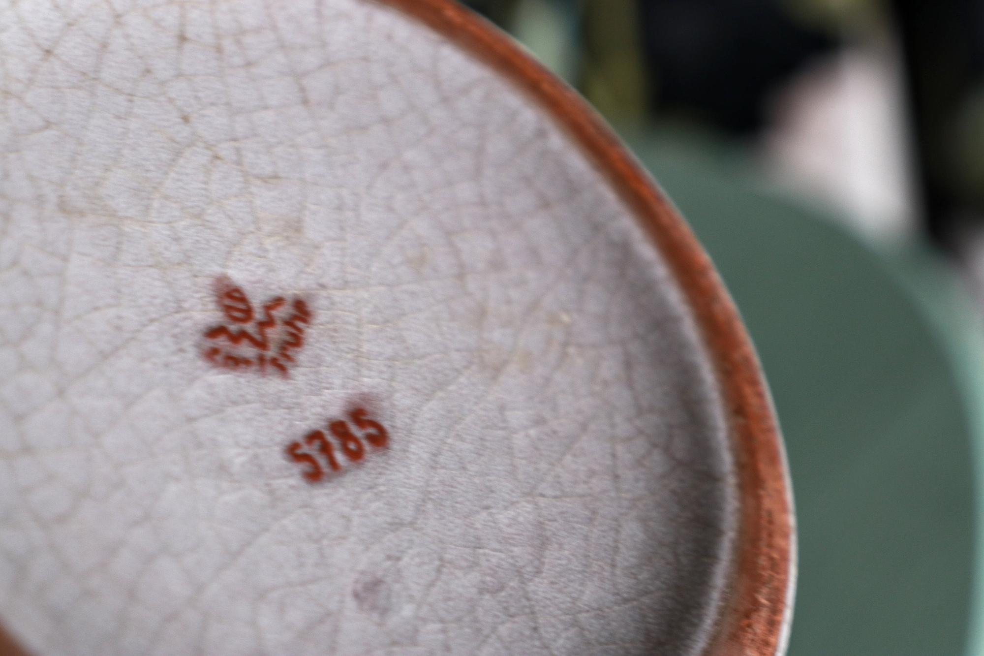 Vintage 5785 Blumenvase Keramik 1950er Jahre 4